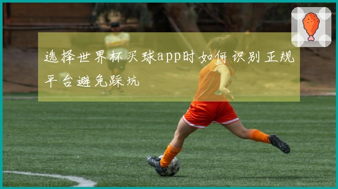 选择世界杯买球app时如何识别正规平台避免踩坑
